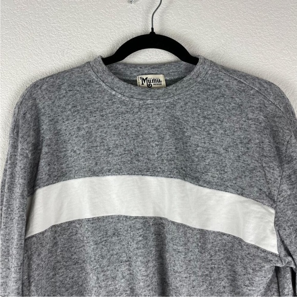 Show Me You Mumu Top Womens Medium Gray Champion Vintage
Heather Long Sleeve Tee - Picture 3 of 8